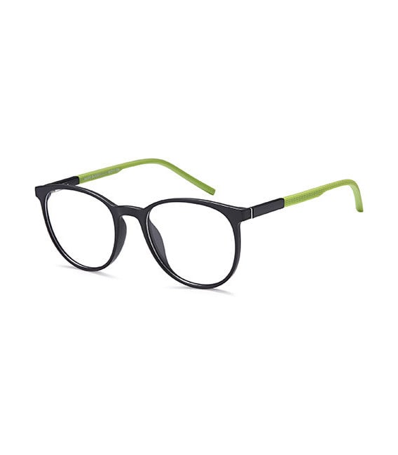 SFE-10858 kids glasses in Black Green