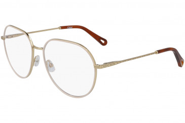 Chloé CE2163 glasses in Yellow Gold/Ivory
