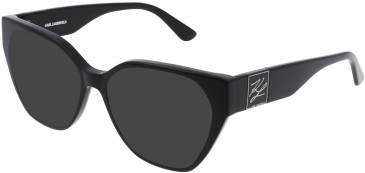 Karl Lagerfeld KL6053 sunglasses in Black