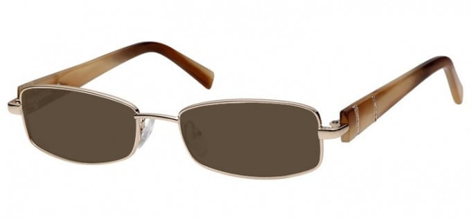 Sunglasses in Gold