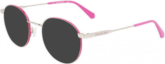 Calvin Klein Jeans CKJ21215 sunglasses in Gold/Party Pink