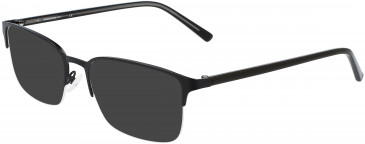 Marchon M-2018 sunglasses in Matte Black