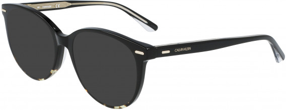 Calvin Klein CK21710 sunglasses in Black/Amber