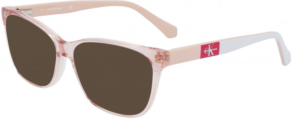 Calvin Klein Jeans CKJ21621 sunglasses in Light Pink