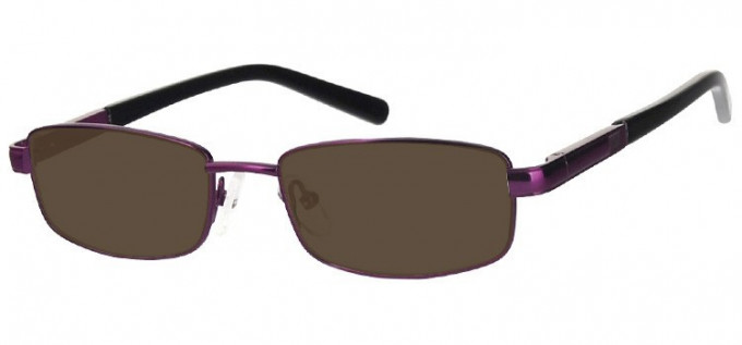 Sunglasses in Matt Purple