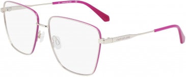Calvin Klein Jeans CKJ21211 glasses in Gold/Violet