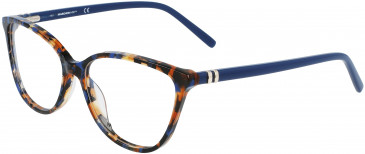 Marchon M-5014 glasses in Tortoise With Blue