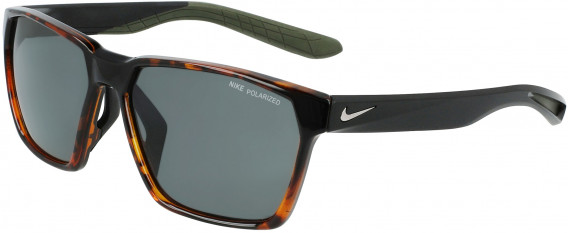 Nike NIKE MAVERICK S P DM0078 sunglasses in Soft Tortoise/Grey Polarized