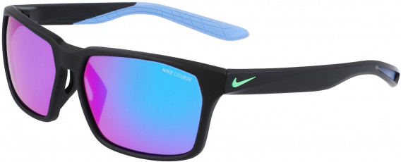 Nike NIKE MAVERICK RGE M DC3295 sunglasses in Matte Black/Turq Mirror