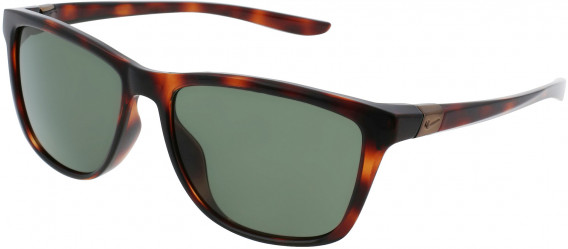 Nike NIKE CITY ICON P DM0081 sunglasses in Soft Tortoise/Green Polarized