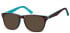 Sunglasses in Brown/Turquoise