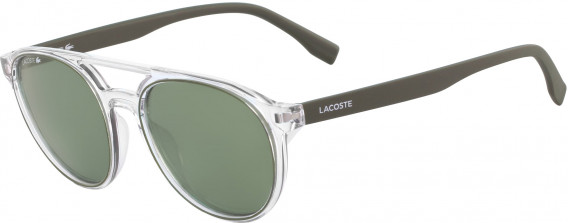 Lacoste L881S sunglasses in Crystal/Khaki