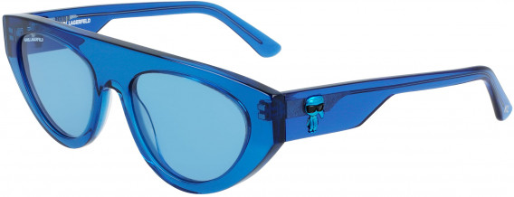 Karl Lagerfeld KL6043S sunglasses in Blue Transparent
