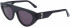 Karl Lagerfeld KL6043S sunglasses in Grey Transparent