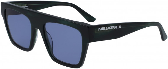 Karl Lagerfeld KL6035S sunglasses in Striped Transparent Greeen