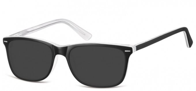 Sunglasses in Black/Clear