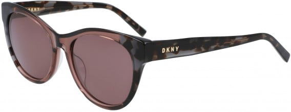 DKNY DK533S sunglasses in Black Tortoise/Mauve