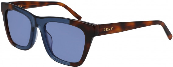 DKNY DK529S sunglasses in Soft Tortoise/Navy