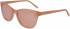 DKNY DK502S sunglasses in Milky Blush