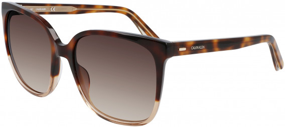 Calvin Klein CK21707S sunglasses in Brown Havana