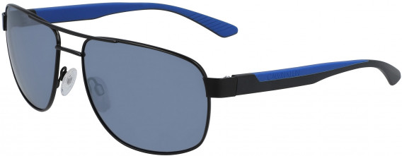 Calvin Klein CK20319S sunglasses in Matte Black/Cobalt