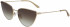 Calvin Klein CK20136S sunglasses in Shiny Gold
