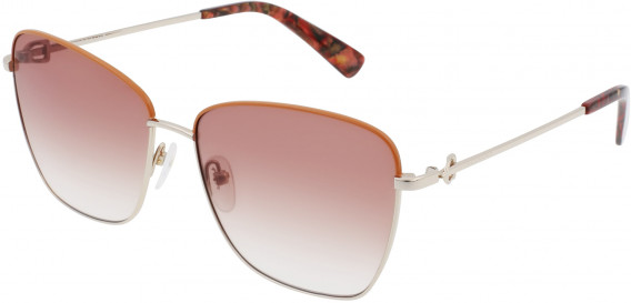 Longchamp LO153S sunglasses in Gold/Caramel