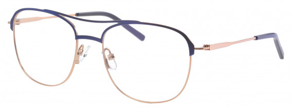 Synergy SYN6037 glasses in Navy/Gold
