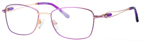 Ferucci Titanium FE724 glasses in Gold/Purple