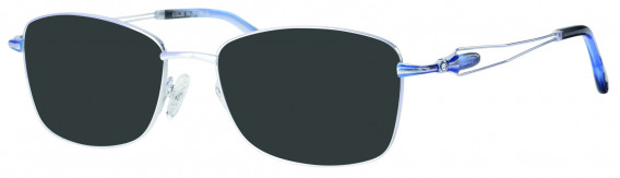 Ferucci Titanium FE724 sunglasses in Silver/Blue