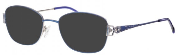 Ferucci Titanium FE731 sunglasses in Blue/Silver