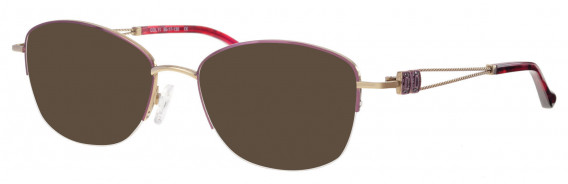 Ferucci Titanium FE732 sunglasses in Wine/Gold