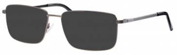 Visage VI4607-60 sunglasses in Gunmetal