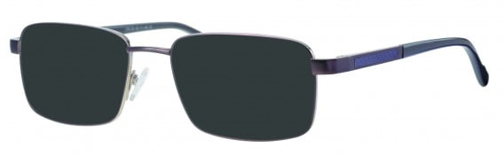Ferucci Titanium FE725 sunglasses in Gunmetal/Silver