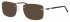 Ferucci Titanium FE735 sunglasses in Black/Gold