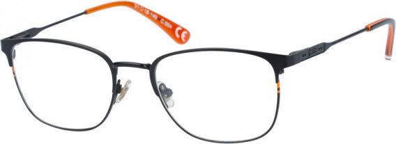 Superdry SDO-FUJI glasses in Black/Orange