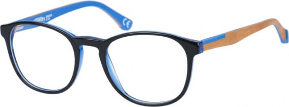 Superdry SDO-DESERT glasses in Black/Blue