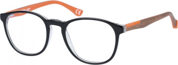 Superdry SDO-DESERT glasses in Black/Orange