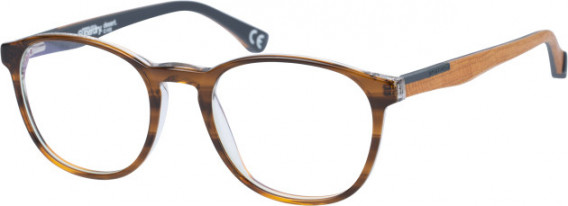 Superdry SDO-DESERT glasses in Brown/Navy