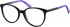 Botaniq BIO-1006 glasses in Black/Purple