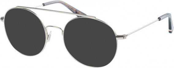 Superdry SDO-MEGHAN sunglasses in Silver/Grey