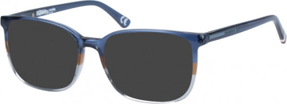 Superdry SDO-VARSITY sunglasses in Blue/Grey