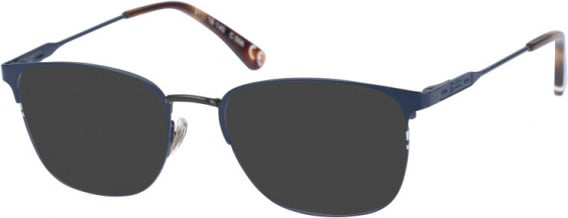 Superdry SDO-FUJI sunglasses in Navy/Tortoise