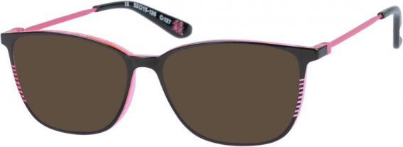 Superdry SDO-LEYA glasses in Black PNK