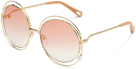 Chloé CE114SPRL sunglasses in Gold Peach