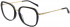 Maje MJ1025 glasses in Crystal Black