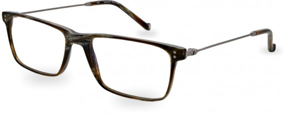 Hackett HEB263 glasses in Brown Horn Utx