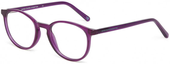 Benetton BEO1036 glasses in Raspberry Red