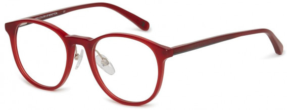 Benetton BEO1006 glasses in Red Orange