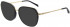 Maje MJ1025 sunglasses in Crystal Black